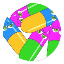 Tablet Capsules stickers