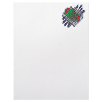 Tabletop Soccer Personalized Letterhead