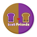 Tabu Japan Best Friends Line- PB&J Magnets