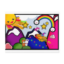 Tabu Japan Crzy Town Post Cards