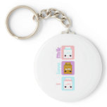 Tabu Japan- Milk Line keychains