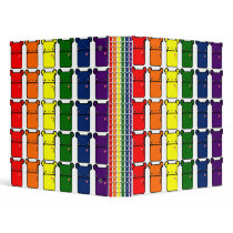 Tabu Japan Rainbow Fridge Binder by tabujapan Tabu Japan Rainbow Fridge Binder
