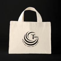 Tabu logo bag with slogan bags