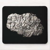 Tabula Rasa logo mousepad mousepads