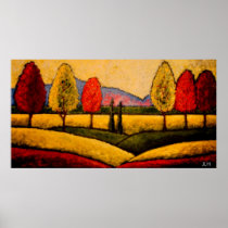 Tabula Rasa, painting by JLH poster