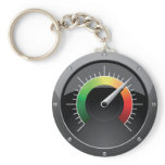 Tachometer Key Chains