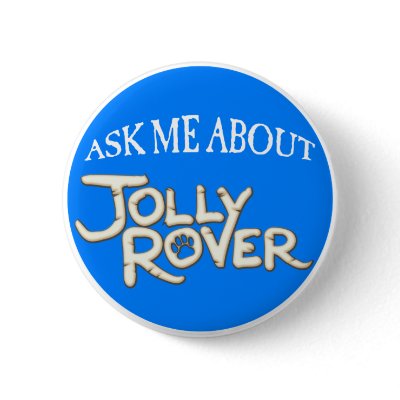 Tacky Jolly Rover Marketing Button by brawsome