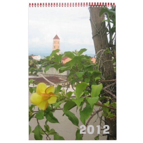 Tacloban City 2012 wall calendar calendar