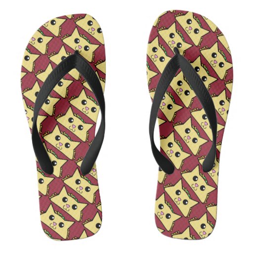 havaianas cat flip flops