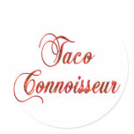 Taco Connoisseur Sticker