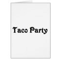 Taco Party cards