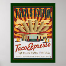 Taco Station-Poster