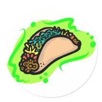 Taco stickers