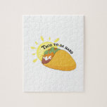 Taco To Da Hand Jigsaw Puzzle