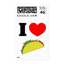 Taco Wear Postage Stamps