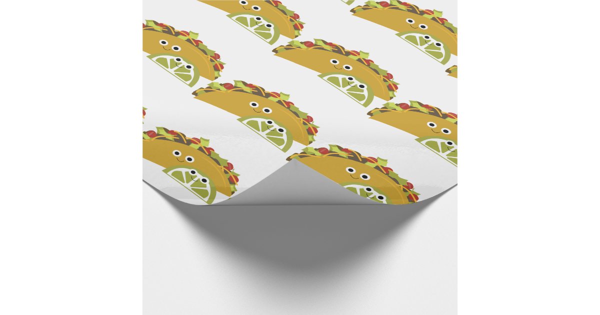 Taco Wrapping Paper Zazzle