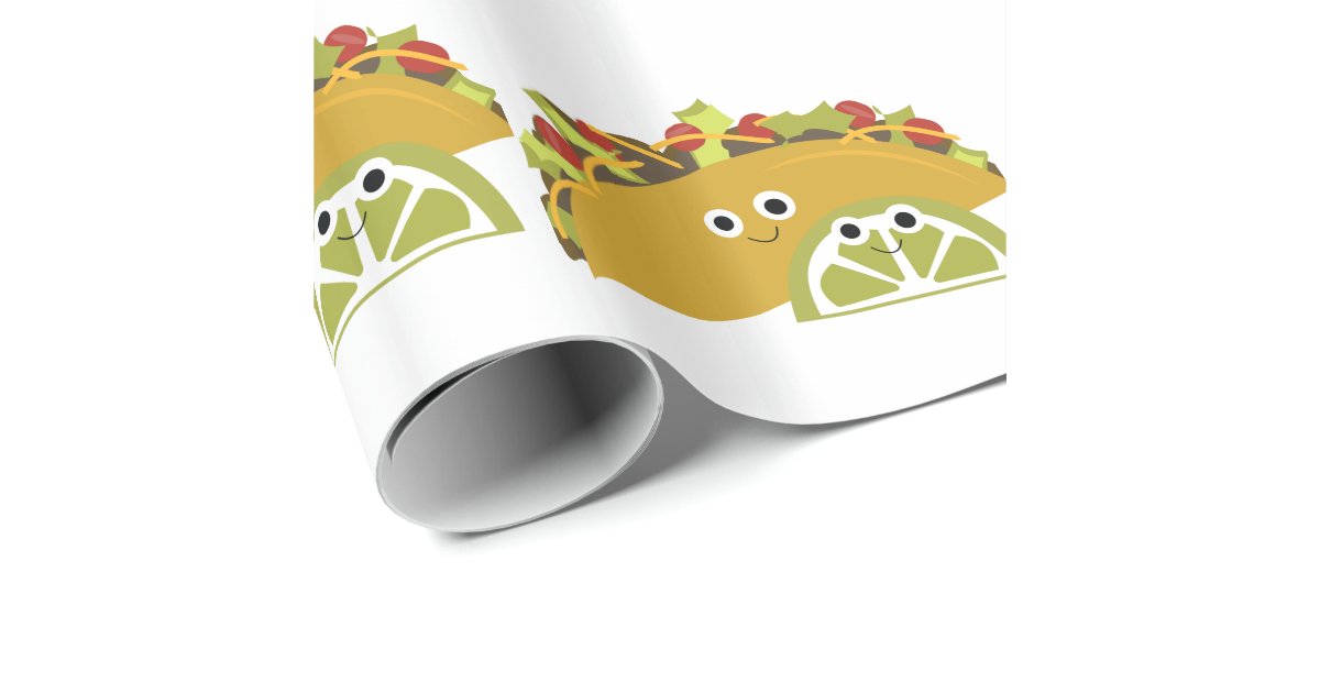 Taco Wrapping Paper Zazzle