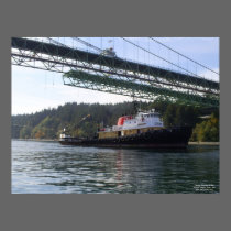 Tacoma Narrows Bridge Construction 2006-2007 posters