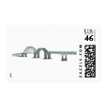 Tacony Palmyra Bridge: 3D Model: Postage Stamp