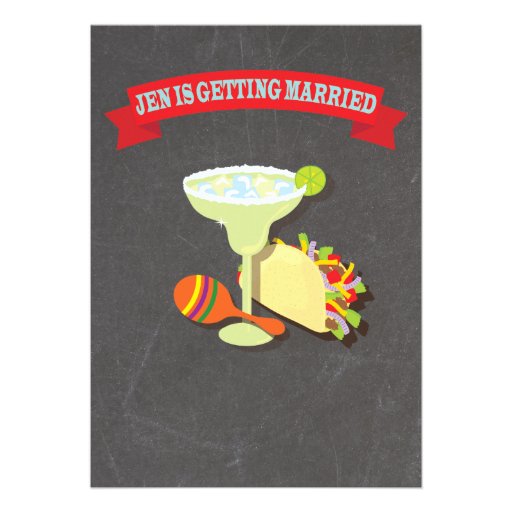 Tacos and Tequila Bridal Shower Invitation