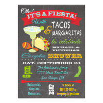 Tacos and Tequila Couples Shower Invitation