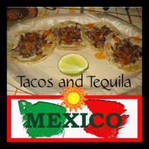 Tacos and Tequila Mexico invitations