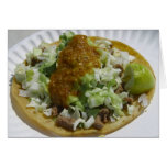 Tacos Carne Asada Greeting Cards