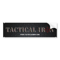 Tactical Iron Bumper Sticker