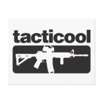 Tacticool - Black Post Card