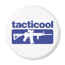 Tacticool - Blue Fridge Magnets