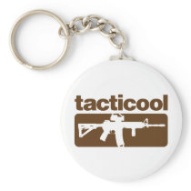 Tacticool - Brown Keychain