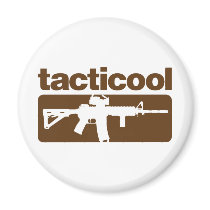 Tacticool - Brown Fridge Magnets