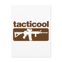 Tacticool - Brown Post Cards