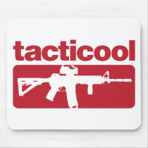 Tacticool - Red Mouse Pads