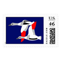 Tadorna, tadorna postage stamp