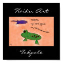 Tadpole Print by Reflekshins Tadpole Print