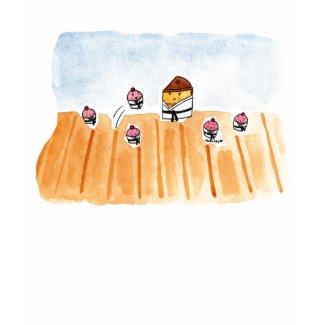 Tae Kwon Do Cupcakes and Cake shirt