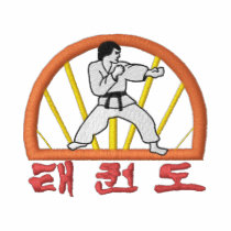 Tae Kwon Do Logo embroidered shirts