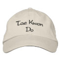 Tae Kwon Do - Stone Baseball Cap embroideredhat