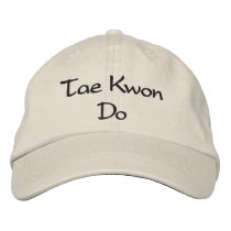 Tae Kwon Do - Stone Baseball Cap embroidered hats
