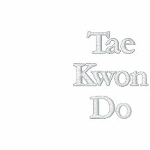 Tae Kwon Do Sweat Shirt Embroidered Hoody