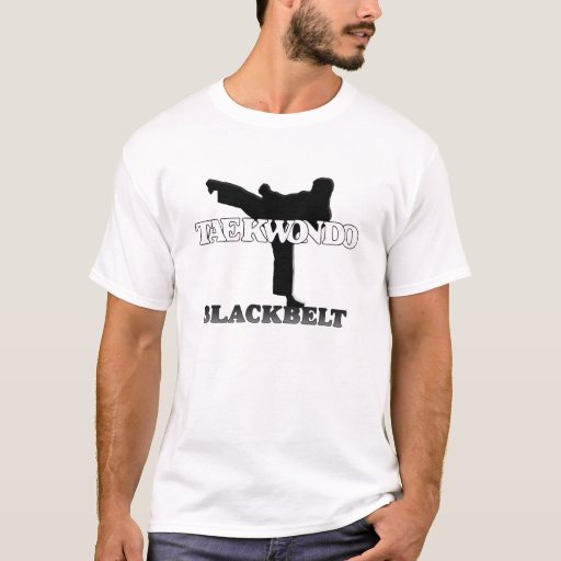 Taekwondo Black Belt TShirt Zazzle
