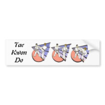 Taekwondo Bumper Sticker bumper stickers by redordead Taekwondo Bumper Sticker bumper stickers