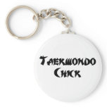 Taekwondo Chick Key Chain