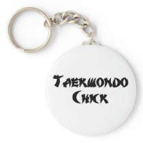 Taekwondo Chick keychains