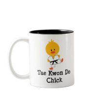 Taekwondo Chick Mug