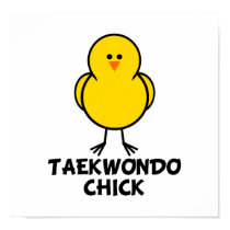 Taekwondo Chick posters