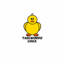 Taekwondo Chick t-shirts by chicktshirts8 Taekwondo Chick t-shirts