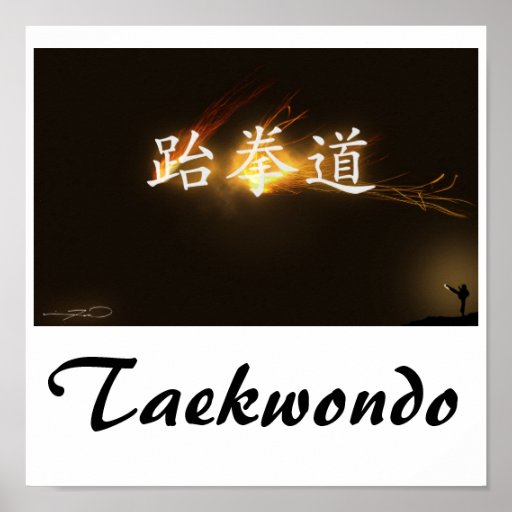 Taekwondo Print