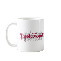 Taekwondo Red Coffee Mug